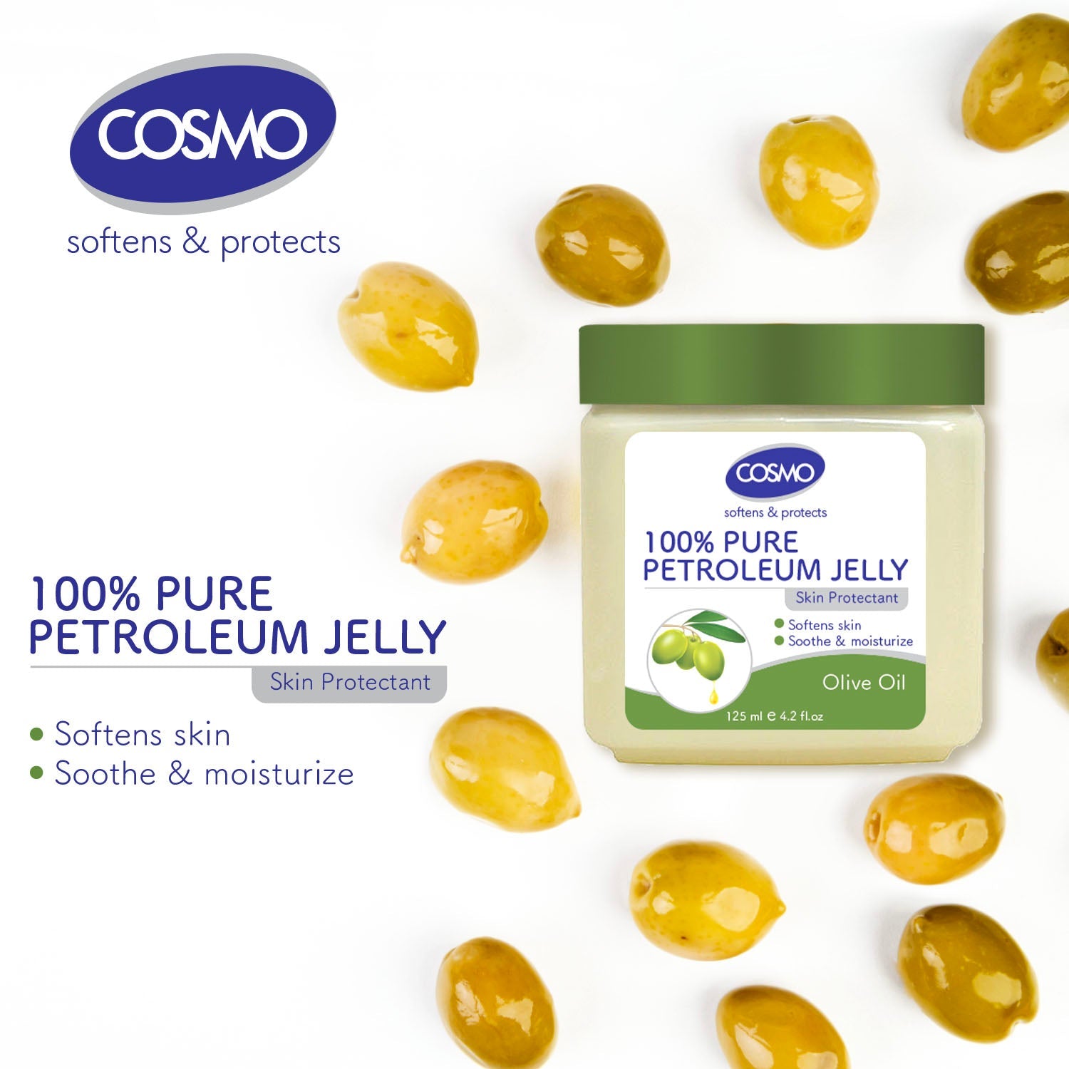 Olive Oil 100 Pure Petroleum Jelly